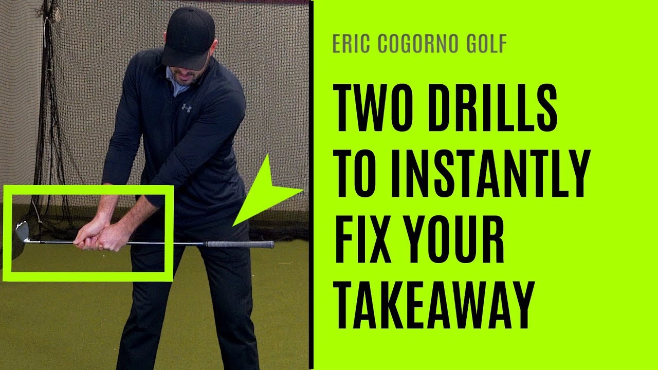 GOLF: Two Drills To Instantly Fix Your Golf Swing Takeaway - YouTube