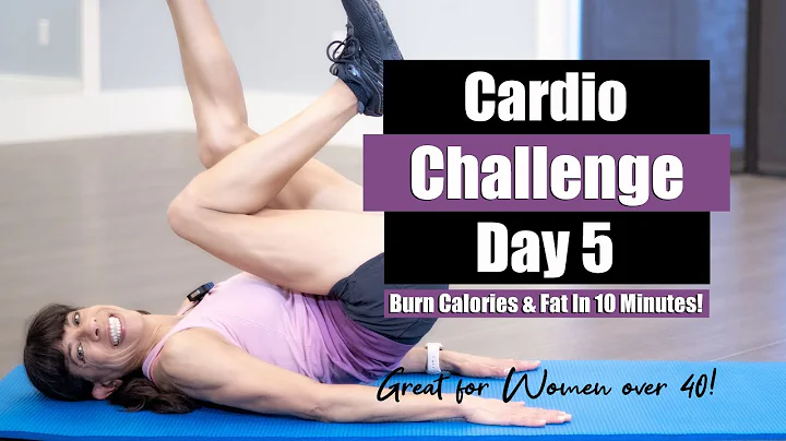 10 Minute Cardio Challenge! Burn Calories & Fat! D...