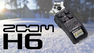 UNBOXING Zoom H6 + XY & MS Test (6 Tracks Sound Recorder)