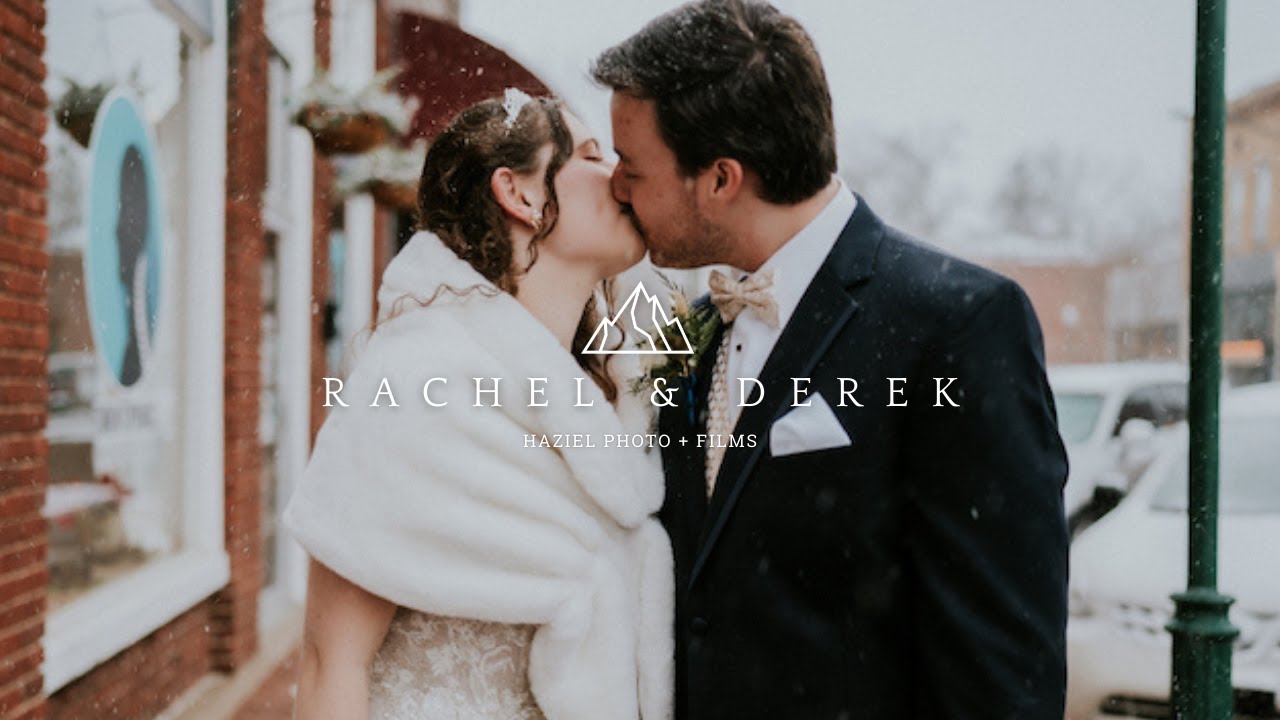 A Beautiful Snowy Wedding at The Brick Ballroom | Rachel and Derek | Highlight Film