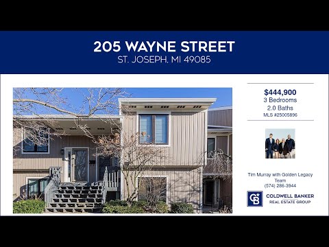 205 Wayne Street, Saint Joseph, MI home video tour
