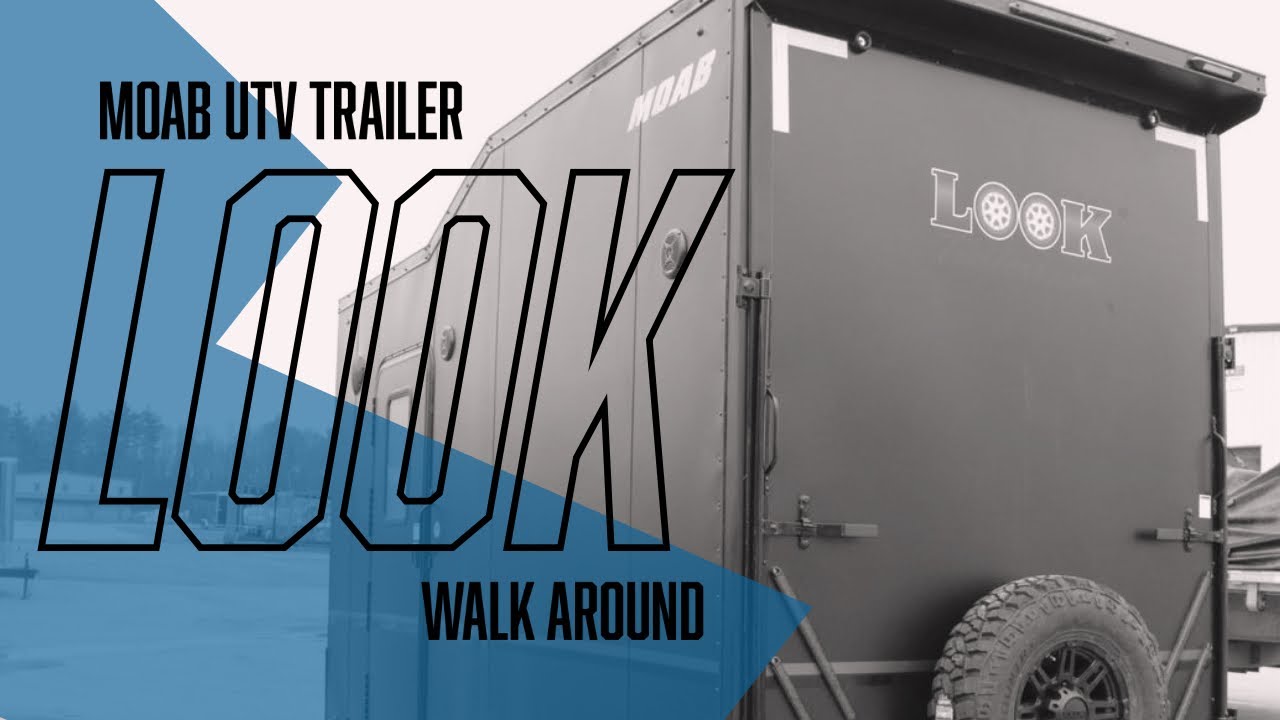 MOAB UTV Trailer Walk Around LOOK Trailers YouTube