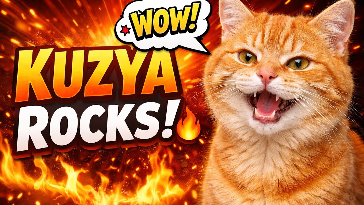 My Cat Kuzya Thinks He Owns The House 😹 Мой кот Кузя думает, что он главный в доме 🐾😂