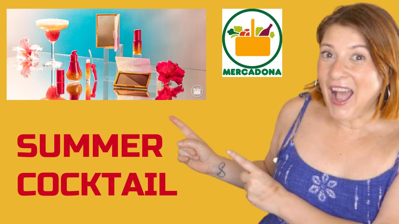 🍹INCREIBLE  la NUEVA colección SUMMER COCKTAIL de MERCADONA 🥂