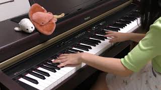 【さかさふくろう】「快晴/Orangestar」をピアノで弾いてみた
