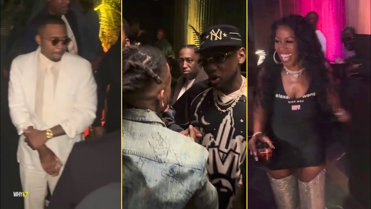Nas Links Up With Fabolous, Max B, Remy Ma and More at a New York Club for a Major NY Hip Hop Celebration