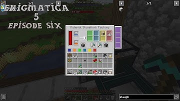 rbPlays Enigmatica 5 :: Episode 6 :: The Stonework Factory