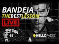 Bandeja in padel  the best live session you will ever watch seat back and enjoy it