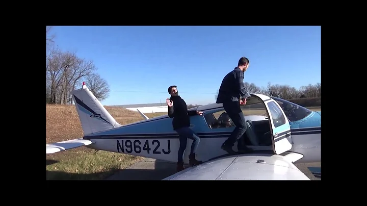 RuthAnn and David flying home
