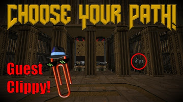 Choose Your Own Adventure Doom With Mapper Guest Clippy!