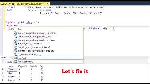 MSSQL - Fix Error -  Incorrect syntax near while updating table using Inner join