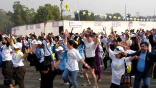 2012 Walk for Life Flash Mob Rajpath.MP4