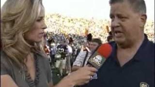 2007 Georgia Tech-Notre Dame  Postgame