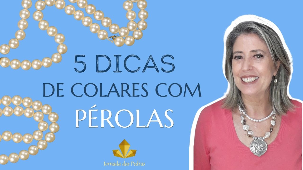 5 DICAS PARA PRODUÇÃO DE COLARES COM PÉROLAS