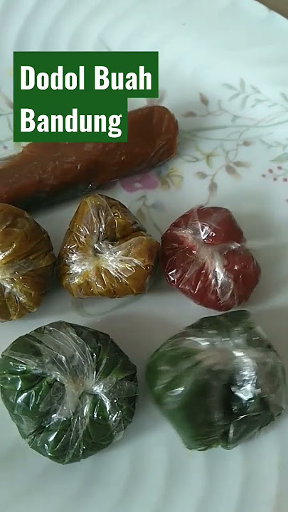 Dodol Buah Khas Bandung #shorts @semangatbelajar123