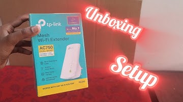 tp-link  Mesh Wifi Extender AC750 | Unboxing and Setup | ATT