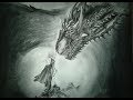 The mother with dragon | charcoal painting | Game of Thrones | By Akash Roy