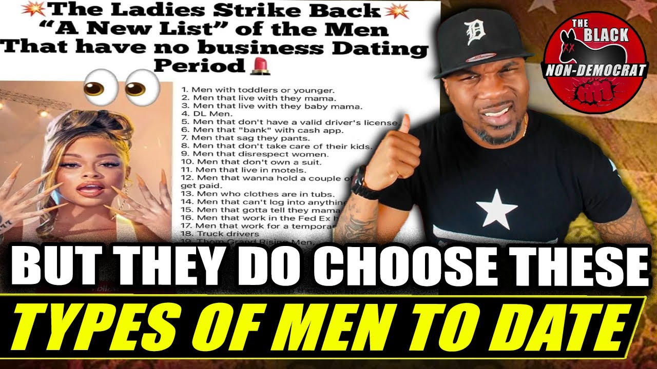 Women Strike Back With List Of 29 Types Of Men Not To Date...But This