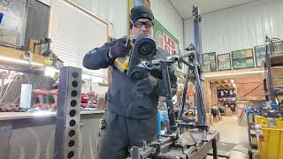 Led Sled Customs : Hardtail a Shovelhead Frame : Episode 1
