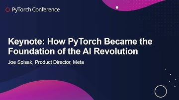 Keynote: How PyTorch Became the Foundation of the AI Revolution - Joe Spisak, Product Director, Meta