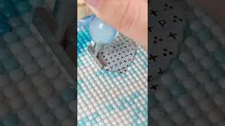 Diamond Painting🩵Visual ASMR for Relaxation💫💎Diamond Painting ASMR #asmr#diamondpainting#shorts