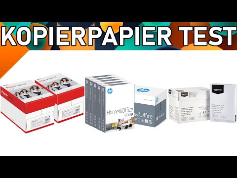 Video: Was ist das beste Kopierpapier?