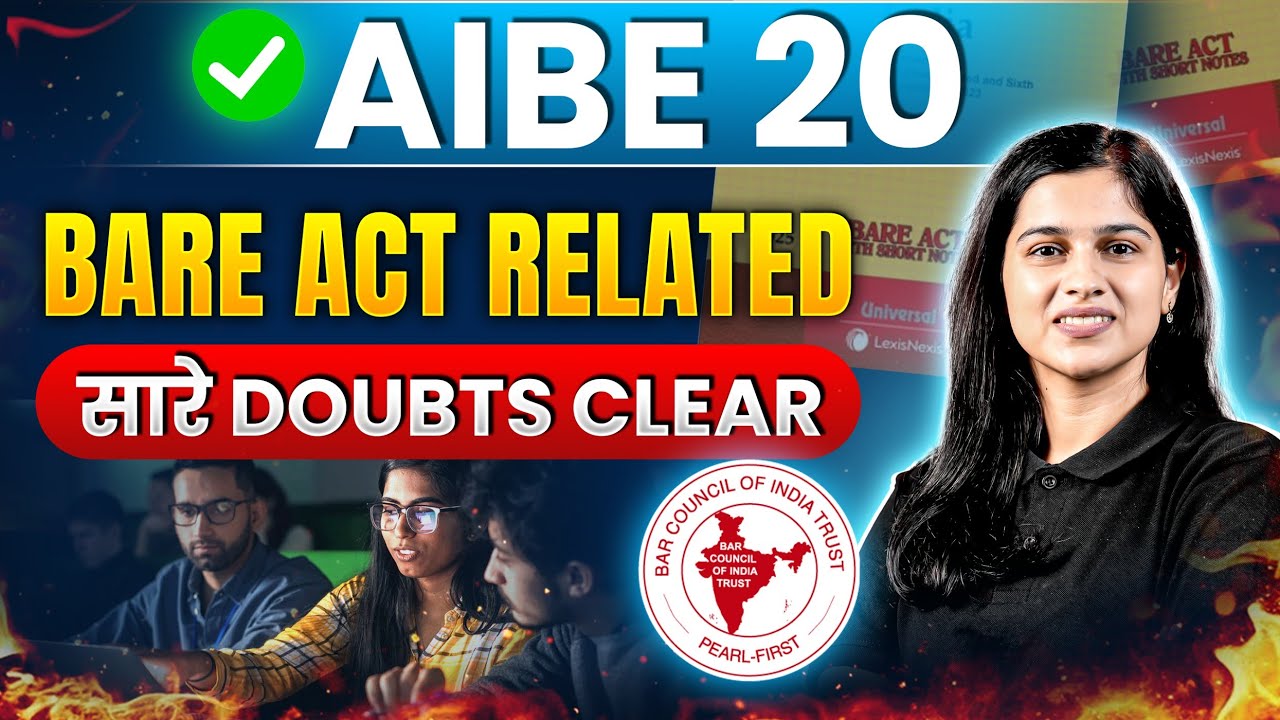 All Bare Act Doubts Clear | AIBE 20 | Deeksha Choudhary