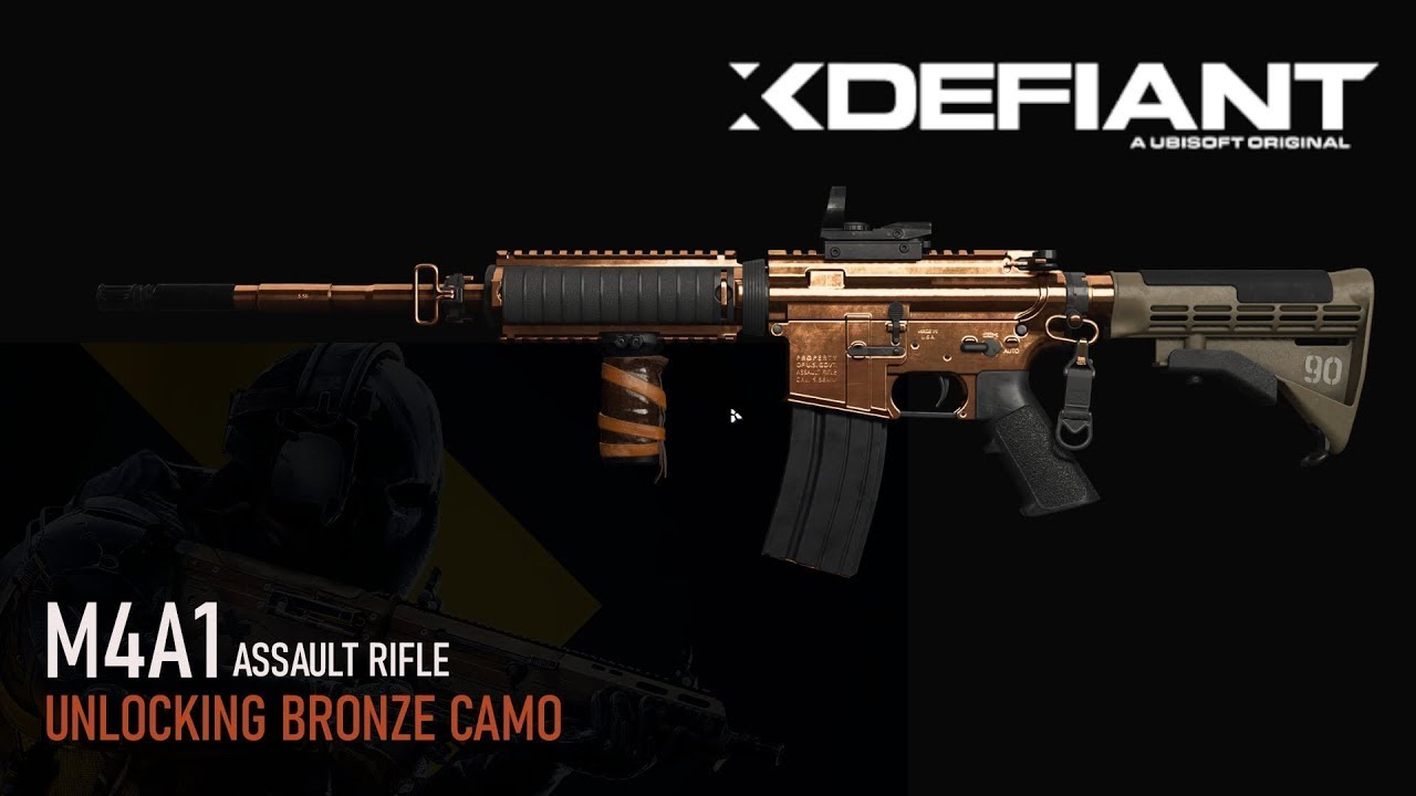 XDefiant | I Unlocked the Bronze Camo for M4A1 | 60Hz
