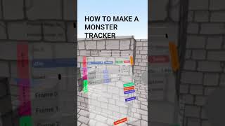 HOW TO MAKE A WORKING MONSTER TRACKER IN GRAB VR, #grabvr #shorts #short #video