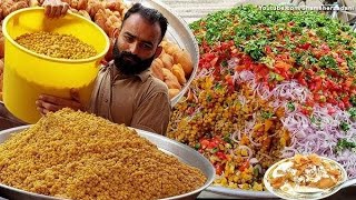 Special Chana Chaat, Famous Tawa Kaleji At Food Street Karachi Pakistan #erumfoodlover