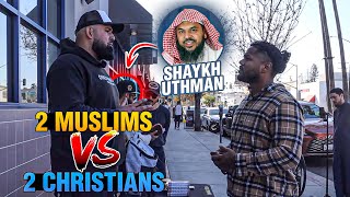 2 Muslims Vs 2 Christians Debate!
