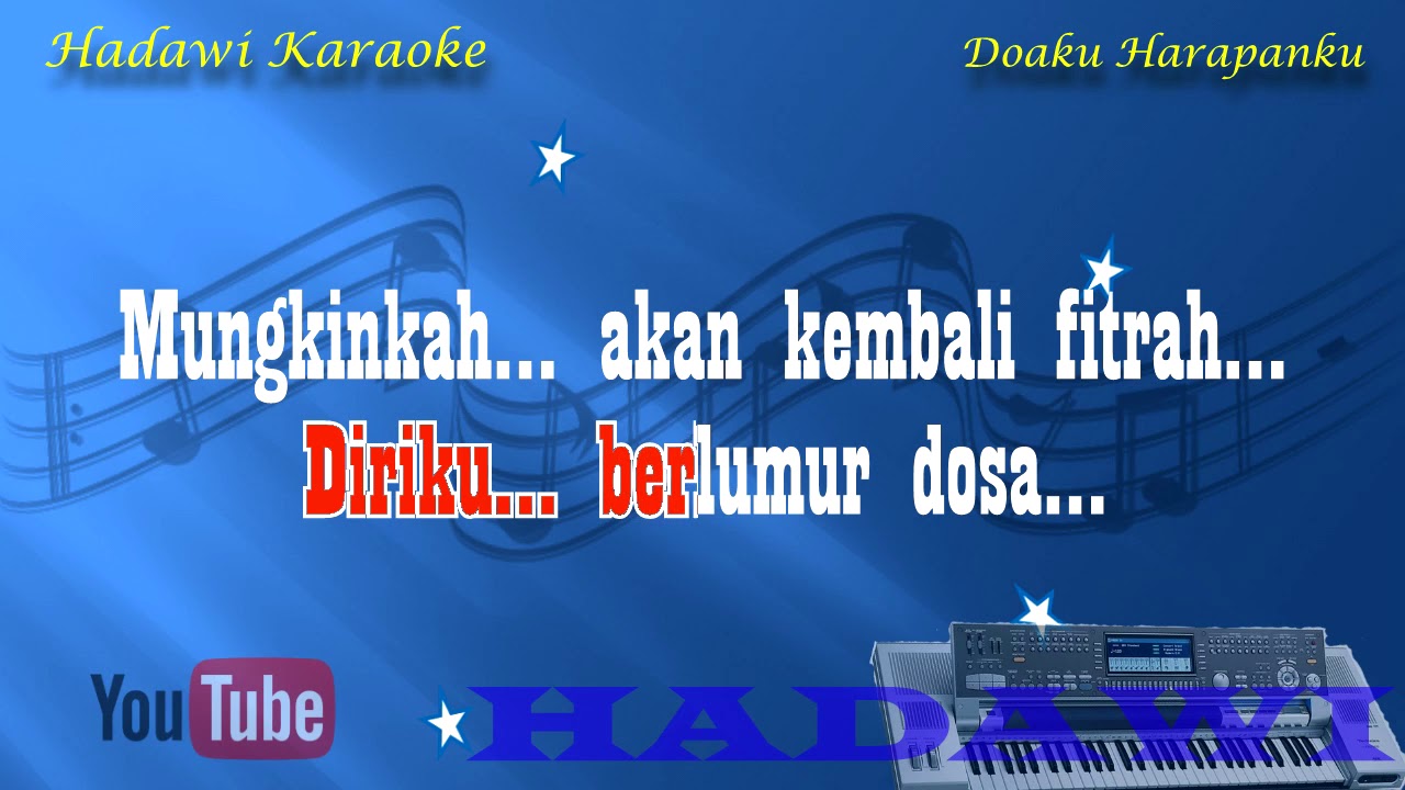 Doaku Harapanku   Krisdayanti   Karaoke No Vocal   Keyboard Cover