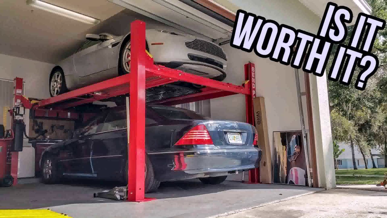 Build Your Own Garage Hoist See Description Youtube