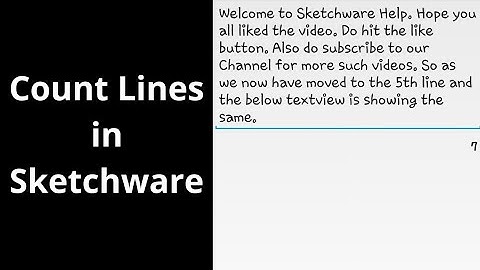 Count Lines in Sketchware