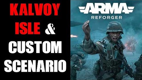 How To Install Kalvoy Island Map Mod & Custom Game Master Scenario On Arma Reforger Community Server