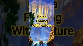 China Playing With Nature. Artificial Sun !  #facts #knowledgebook #viralvideo