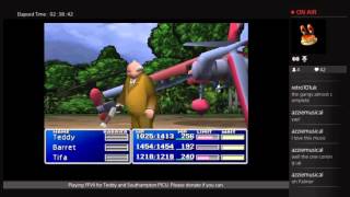 Taking on FFVII for Teddy Round 2 (please donate if you can)  (Part 11)