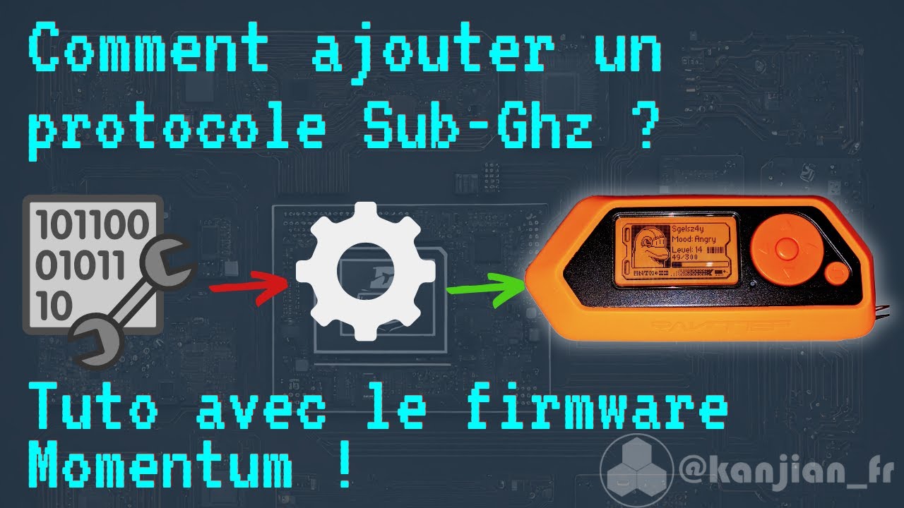 Comment ajouter un protocol sub-ghz à un firmware du Flipper Zero ! 📡⚙️🧑‍💻