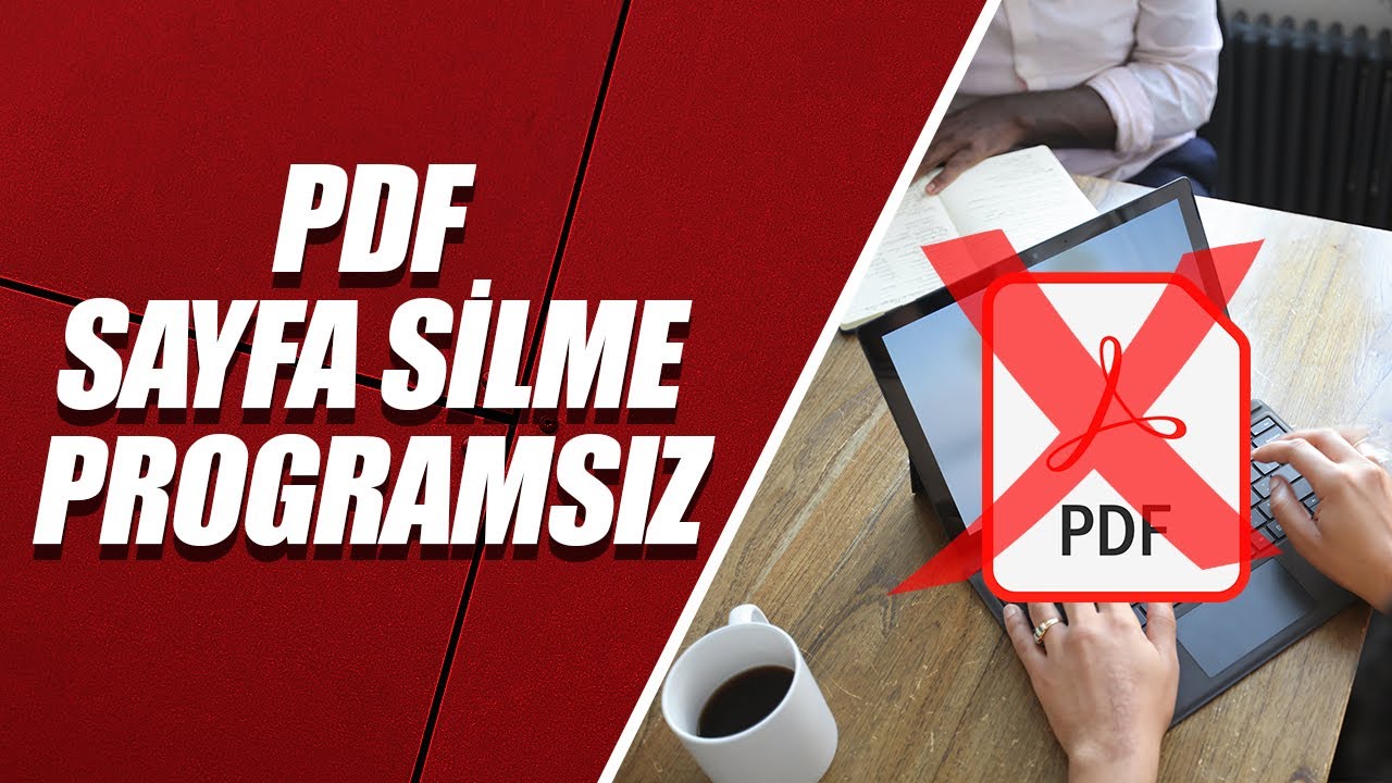 PDF BELGESİNDEN SAYFA SİLME (PROGRAMSIZ) YouTube