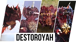 Destoroyah Evolution Godzillas Archenemy In Movies Tv Shows