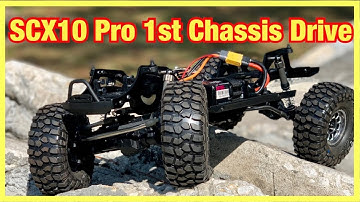 Axial SCX10Pro First Chassis Drive!
