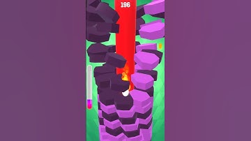 Drop Stack Ball - Helix Crash Game Level 195