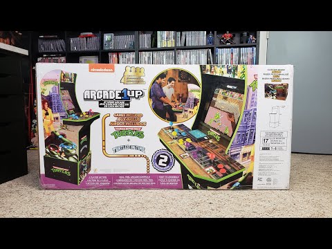 TMNT Arcade1up Cabinet Build - COWABUNGA! from Adventures of a Geek