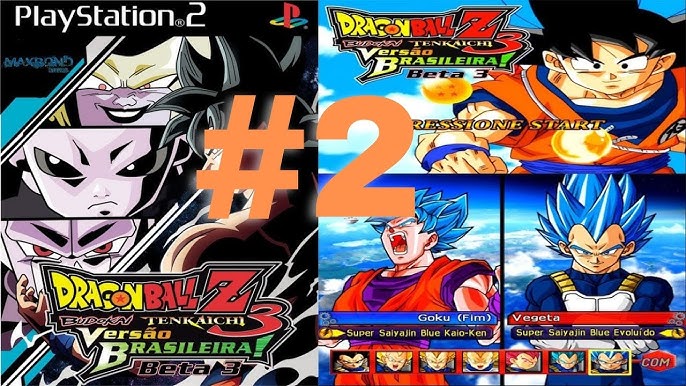 Live com Dragon Ball Z Budokai Tenkaichi 3 Versão Brasileira Beta 3 Ps2 