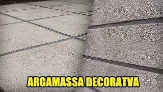 Decore e Transforme Sua Casa Usando Argamassa - Faça Você Também