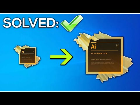 SOLVED: Adobe illustrator CS6 User interface Too Small - Simple Fix
