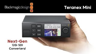 Blackmagic Design Teranex Mini: The World’s Most Versatile Converters!