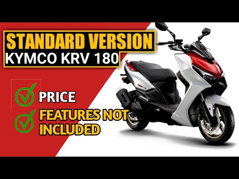 Kymco KRV 180 Standard Version | Price and Features not included