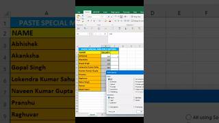 Paste Special Multiply Option in Excel #excel #spreadsheetmagic #exceltips #exceltricks #msword