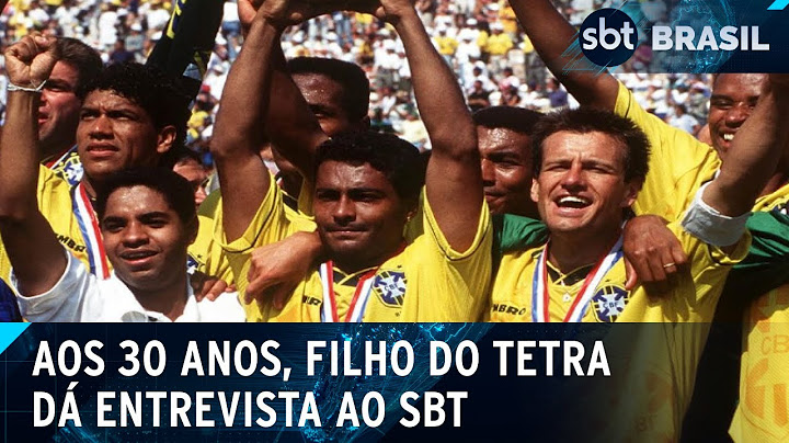 30 anos do tetra: filho de Bebeto comenta comemoração que marcou a conquista | SBT Brasil (17/07/24)
